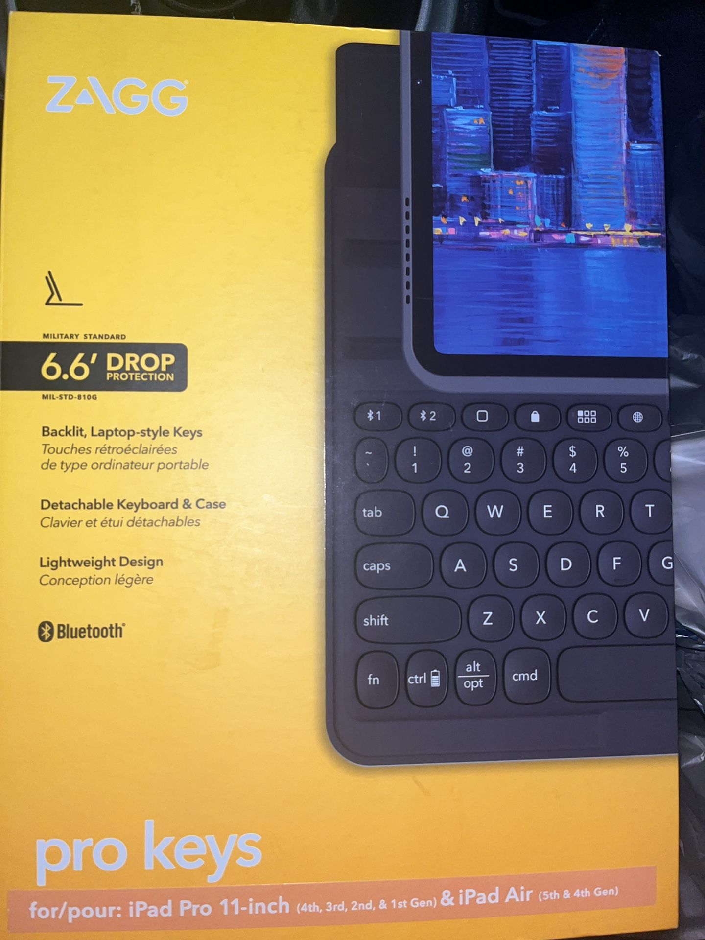 ZAGG iPad Bluetooth Keyboard for Pro 11-inch & Air