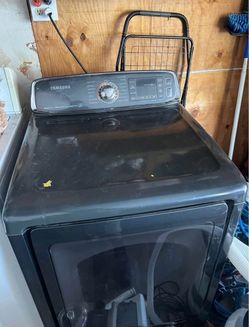 Samsung Front-Load Dryer Black