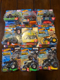 Hot Wheels monster trucks
