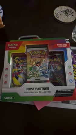 Pokemon First Partner Series 1 illustration collection