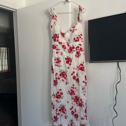 FLOWY DRESS FLWER PRINT