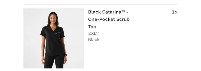 BRAND NEW FIGS SCRUB TOP