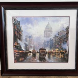 "San Francisco, Market Street" by Thomas Kinkade 