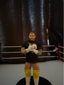 CM PUNK - LOOSE WWE ACTION FIGURE