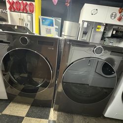 LG washer and dryer