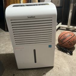 Ivation- 50 Pint Energy Star Dehumidifier with Pump and Hose Connector