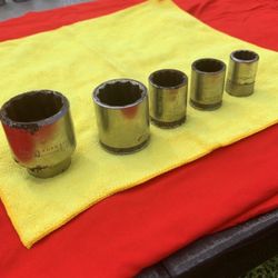 Set Of 3/4” Drive Sockets