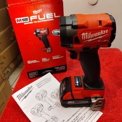 M18 Milwaukee Fuel 3/8 Impacto Con Bateria $199 Fijo