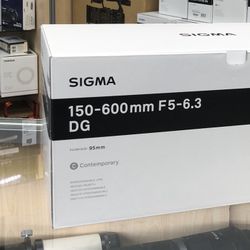 Sigma 150-600mm F/5-6.3 DG DN OS Sports Lens For Sony E