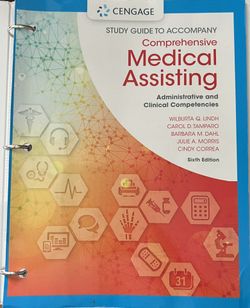 Medical Assisting Study Guide 6th Ed.