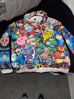 Super Smash Bros All-Over Print Hoodie