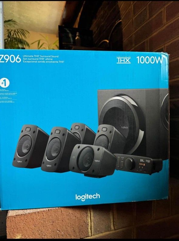 Logitech Z(contact info removed)w Home Theater Surround Sound System