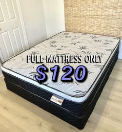 New full mattress only $120