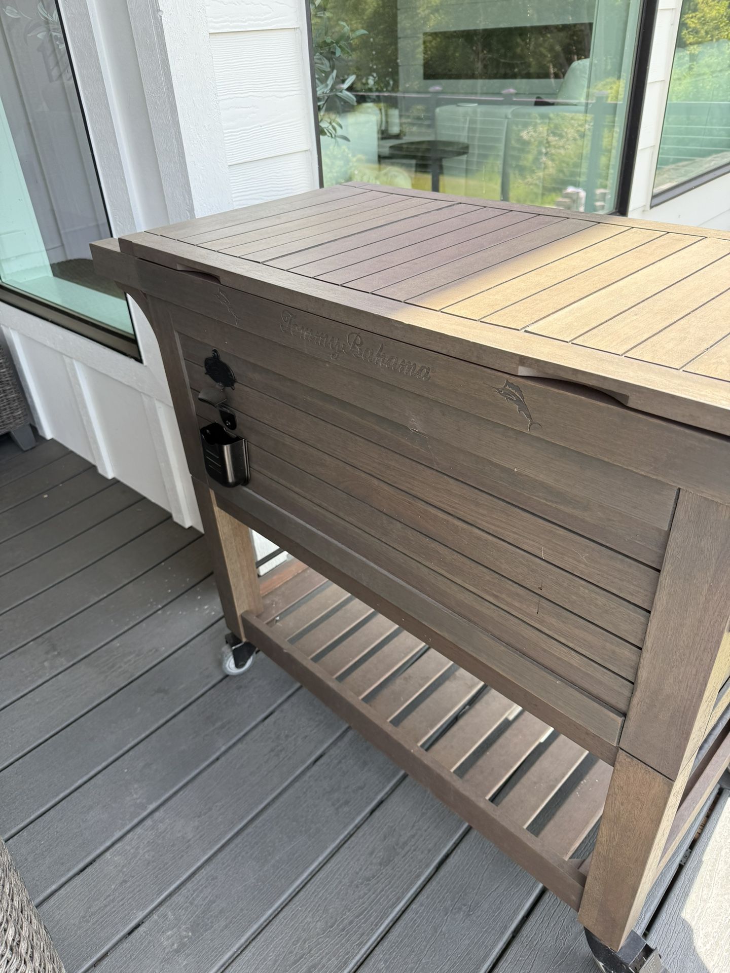 Cooler Cart Table - Tommy Bahama