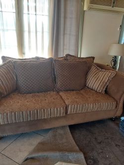 Sofa and love seat
