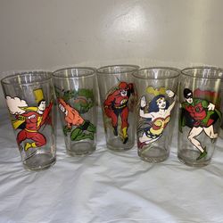 Vintage 1978 DC Comics Collectors Series Shazam! glass