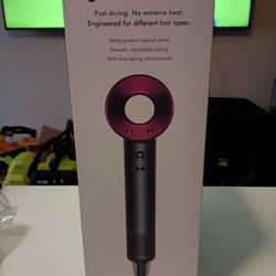 New Dyson Air Dryer Supersonic Complete 