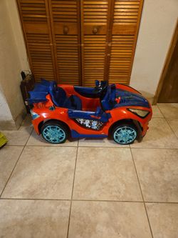 Spider-man car for small child