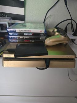 Ps4 slim limited edition gold