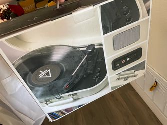 Vinyl Record Player Turntable in Box