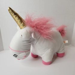 Despicable Me FLUFFY Unicorn Plush Doll 12" By Toy Factory