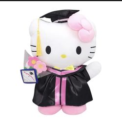 Hello Kitty Graduation Plush 