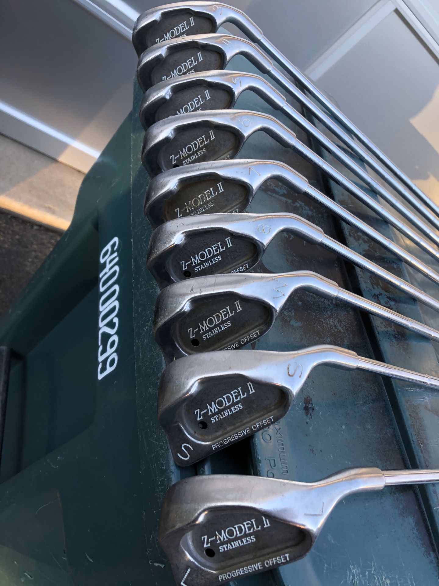 Zmodel II black dot golf iron set, PING Zing BLACK DOT KNOCK OFFS