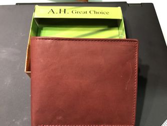 Men’s brand new leather wallet