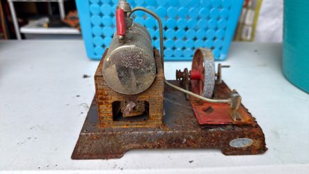 Vintage Toy Steam Engine Model