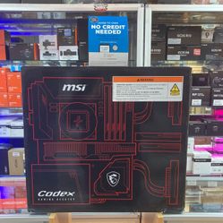 MSI Codex Gaming Desktop Core i7 CPU/4060 GPU/32GB RAM/1TB