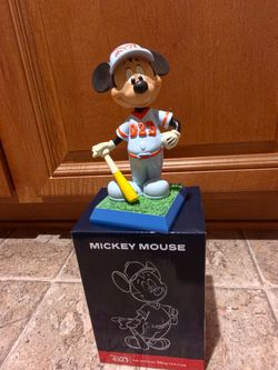 D23 Mickey Mouse Baseball Bobblehead Figure