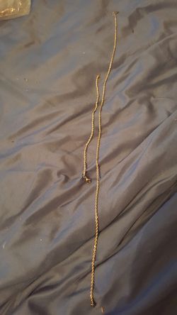 Brand new stainless steel necklace and bracelet