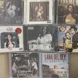 Lana Del Rey - 8 CD Lot BRAND NEW