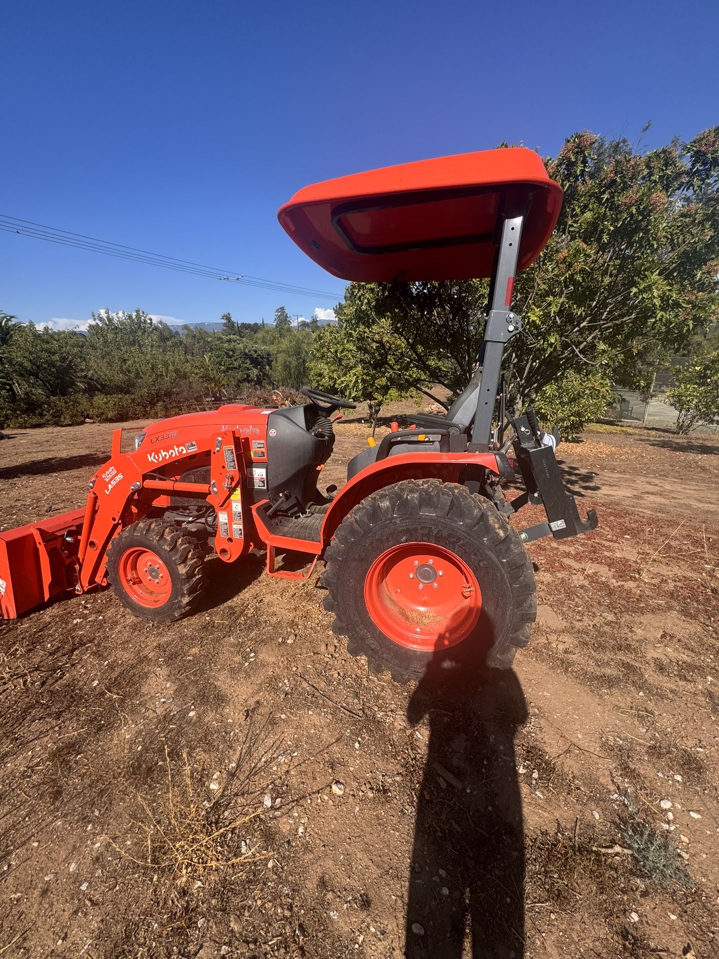 2023 KABOTA LX3310HSDC 4x4 TRACTOR 