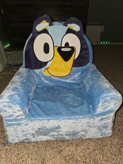 Bluey Kids Plush Foam Chair