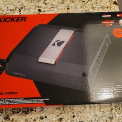 Brand New Kicker LX850.1 Mono Bass amp amplifier car audio stereo