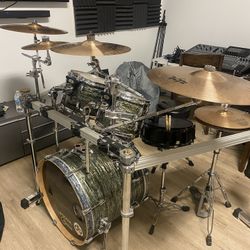 pearl drum set