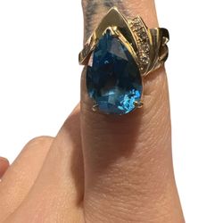 14k Yellow Gold Ring 