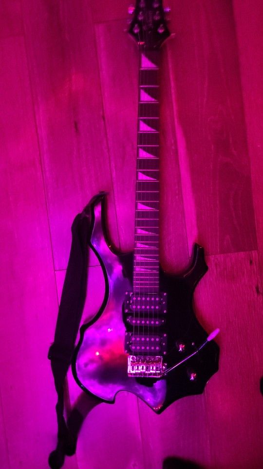 Glarry Black Electric Guitar