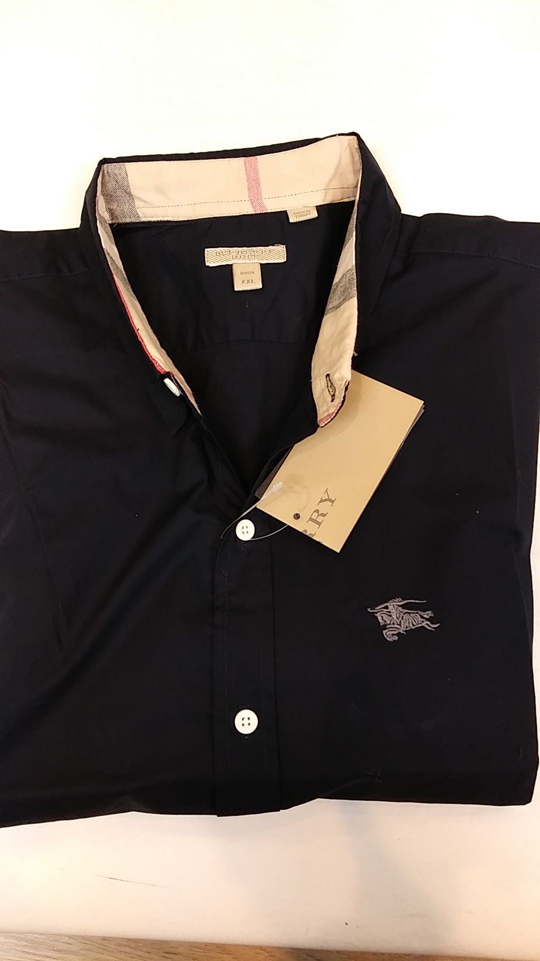 Burberry short sleeve button down