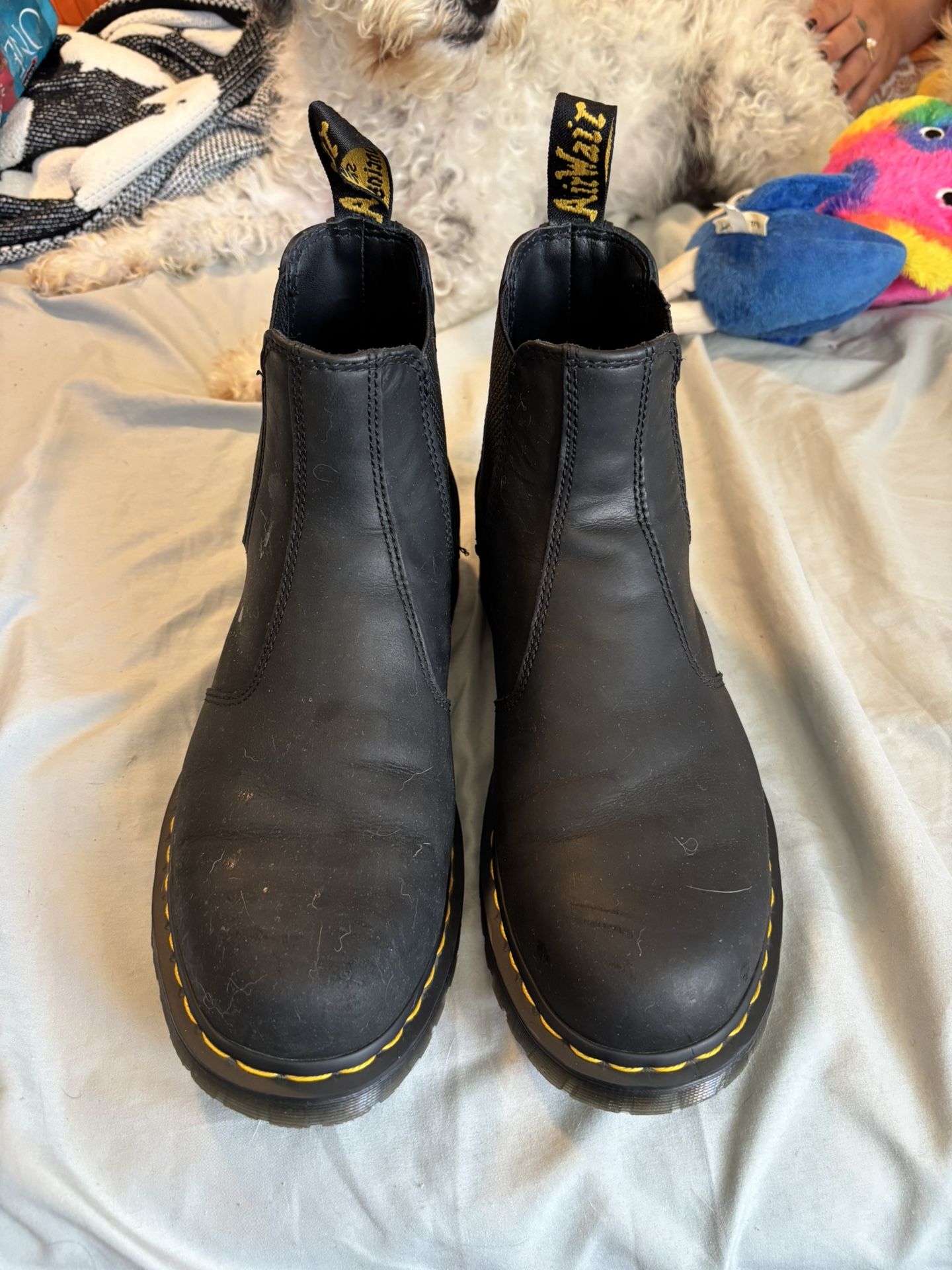 Doc Martin Black Leather Chelsea Boot