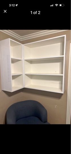 White Corner Shelf