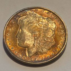 1901 Morgan Dollar 