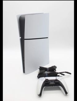 Sony PlayStation 5 PS5 Slim Digital Edition 1TB White Console CFI-2115