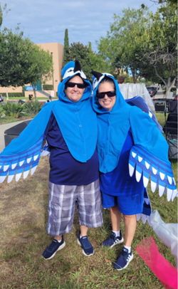 2 Adult Bluebird Costumes $60