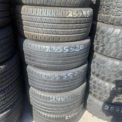 Pair 235/55/20  Hankook Dyno pro 
