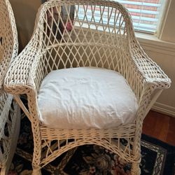 Original Antique Wicker Chairs 