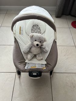 BABY BOUNCER CRADLE LIKE NEW NO TEDDY BEAR