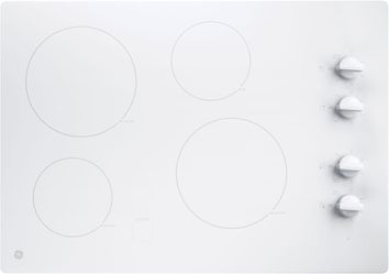 GE® 30" Built-In Knob Control Electric Cooktop
