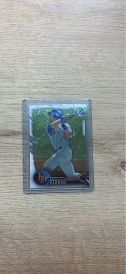 Pete Alonso Bowman Chrome 1st Rookie Card